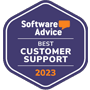 Software Advice Best Customer Support 2023